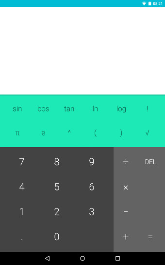 Android Lollipop Calculator