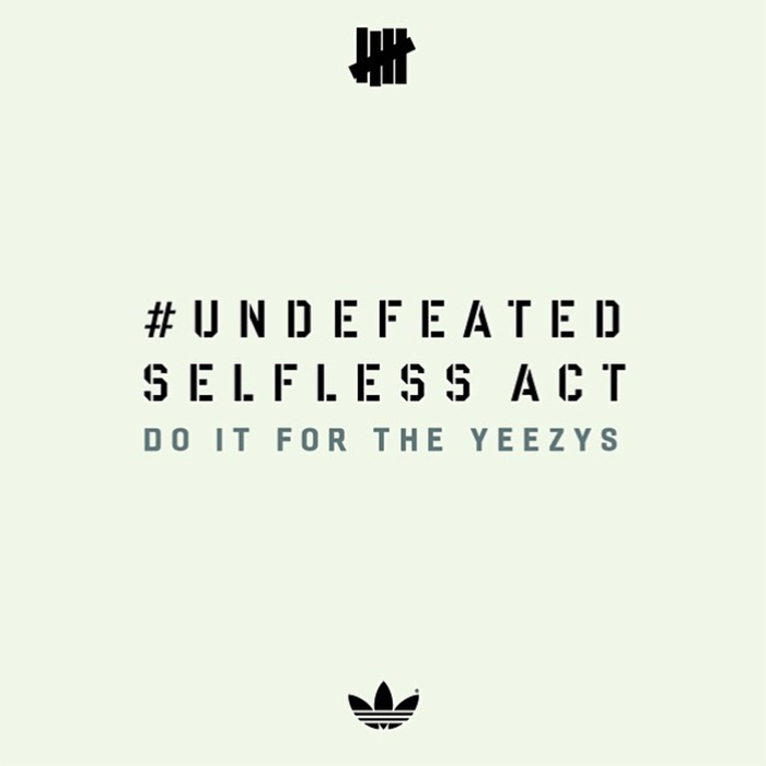 Do Something Selfless, Win A Pair of Yeezys