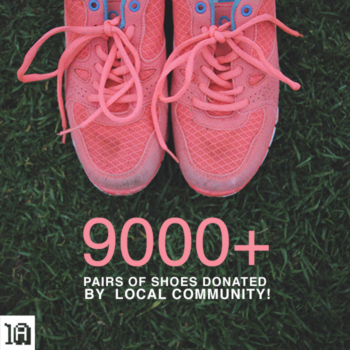 One Day Without Shoes – Over 9000 Pairs Donated