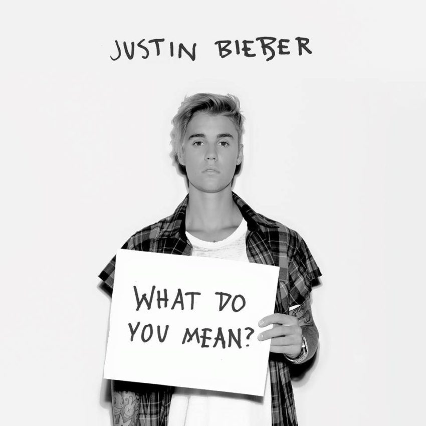 What did you mean justin bieber. What do you mean.