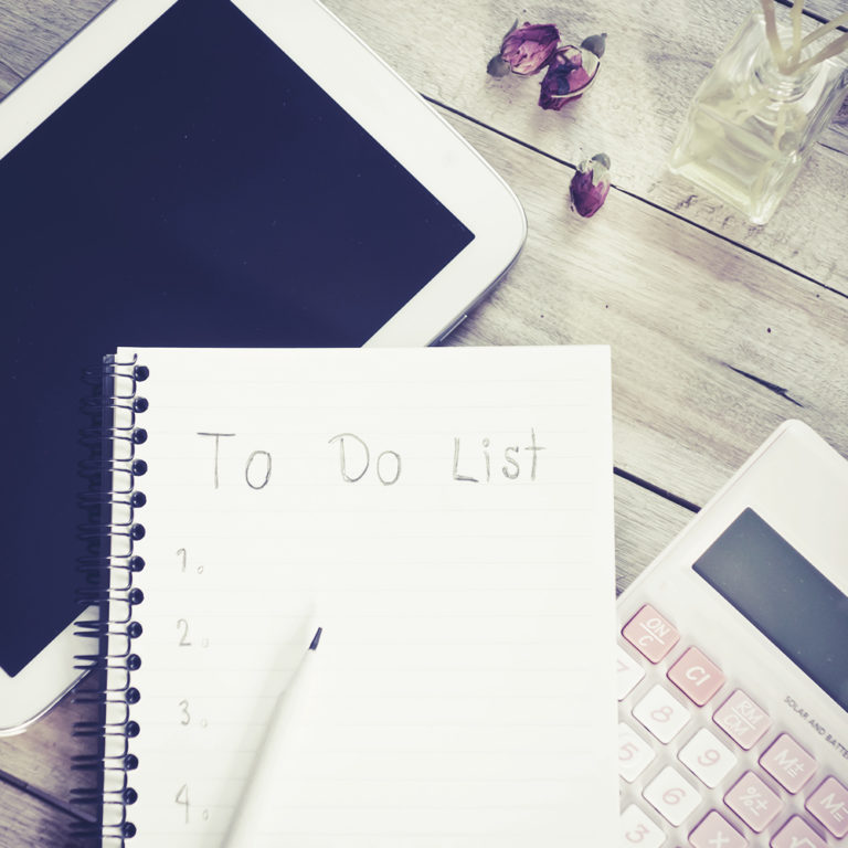 The ‘To Do’ List: Goodbye, procrastination